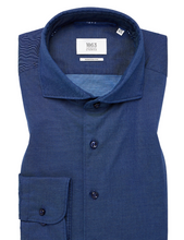 Load image into Gallery viewer, ETERNA&lt;BR&gt;
Modern Fit Shirt&lt;BR&gt;
Navy&lt;BR&gt;
