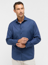 Load image into Gallery viewer, ETERNA&lt;BR&gt;
Modern Fit Shirt&lt;BR&gt;
Navy&lt;BR&gt;
