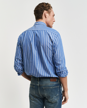 Load image into Gallery viewer, GANT&lt;BR&gt;
Poplin Stripe Shirt&lt;BR&gt;
Blue, White&lt;BR&gt;
