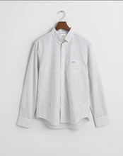 Load image into Gallery viewer, GANT&lt;BR&gt;
Poplin Stripe Shirt&lt;BR&gt;
Blue, White&lt;BR&gt;
