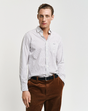 Load image into Gallery viewer, GANT&lt;BR&gt;
Poplin Stripe Shirt&lt;BR&gt;
Blue, White&lt;BR&gt;
