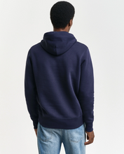 Load image into Gallery viewer, GANT&lt;BR&gt;
Archive Hoodie&lt;BR&gt;
Navy&lt;BR&gt;
