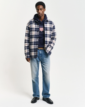 Load image into Gallery viewer, GANT&lt;BR&gt;
Archive Hoodie&lt;BR&gt;
Navy&lt;BR&gt;
