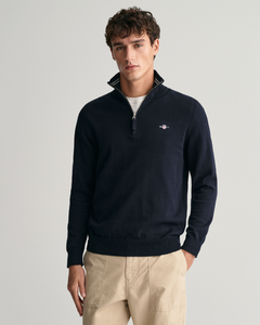 GANT<BR>
Half Zip Sweater<BR>
Navy, Berry & Purple available <BR>