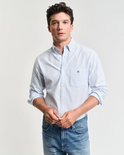 Load image into Gallery viewer, GANT&lt;BR&gt;
Oxford Stripe Shirt&lt;BR&gt;
Blue&lt;BR&gt;
