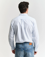 Load image into Gallery viewer, GANT&lt;BR&gt;
Oxford Stripe Shirt&lt;BR&gt;
Blue&lt;BR&gt;
