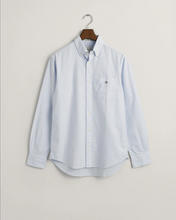 Load image into Gallery viewer, GANT&lt;BR&gt;
Oxford Stripe Shirt&lt;BR&gt;
Blue&lt;BR&gt;
