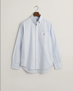 GANT<BR>
Oxford Stripe Shirt<BR>
Blue<BR>