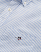 Load image into Gallery viewer, GANT&lt;BR&gt;
Oxford Stripe Shirt&lt;BR&gt;
Blue&lt;BR&gt;
