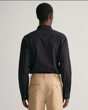 Load image into Gallery viewer, GANT&lt;BR&gt;
SlimFit PinPoint Oxford Shirt&lt;BR&gt;
Navy/black&lt;BR&gt;
