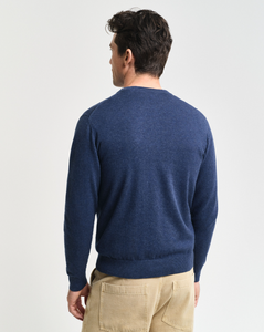 GANT<BR>
Crew Neck Cotton Jumper<BR>