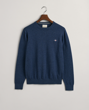 Load image into Gallery viewer, GANT&lt;BR&gt;
Crew Neck Cotton Jumper&lt;BR&gt;
