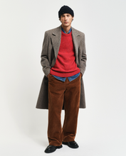 Load image into Gallery viewer, GANT&lt;BR&gt;
Nepps Wool Crew Neck Knit Jumper&lt;BR&gt;
Red, Navy&lt;BR&gt;
