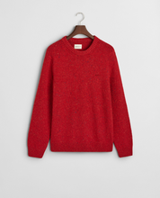 Load image into Gallery viewer, GANT&lt;BR&gt;
Nepps Wool Crew Neck Knit Jumper&lt;BR&gt;
Red, Navy&lt;BR&gt;
