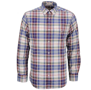 GANT<BR>
Poplin Tartan Check Regular Shirt<BR>
638<BR>