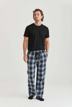 Load image into Gallery viewer, ERLA OF SWEDEN&lt;BR&gt;
Flannel Pyjamas Bottoms&lt;BR&gt;
Navy&lt;BR&gt;
