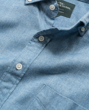 Load image into Gallery viewer, RODD &amp; GUNN&lt;BR&gt;
Button Down Soft Handle Shirt&lt;BR&gt;
Blue, Smoke&lt;BR&gt;
