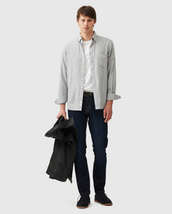 RODD & GUNN<BR>
Button Down Soft Handle Shirt<BR>
Blue, Smoke<BR>