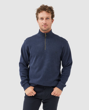 Load image into Gallery viewer, RODD &amp; GUNN&lt;BR&gt;
1/4 Zip Alton Ave Knit SweatShirt&lt;BR&gt;
Navy, Berry, Grey&lt;BR&gt;
