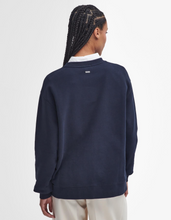 Load image into Gallery viewer, BARBOUR&lt;BR&gt;
Northumberland Sweatshirt&lt;BR&gt;
Navy&lt;BR&gt;
