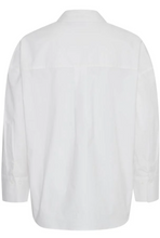 Load image into Gallery viewer, FRANSA&lt;BR&gt;
Vuja Shirt&lt;BR&gt;
White&lt;BR&gt;
