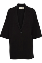 Load image into Gallery viewer, FRANSA&lt;BR&gt;
Sally Cardigan&lt;BR&gt;
Black&lt;BR&gt;
