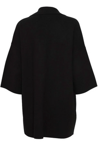 FRANSA<BR>
Sally Cardigan<BR>
Black<BR>