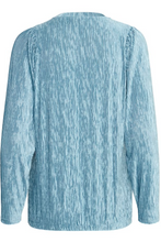 Load image into Gallery viewer, FRANSA&lt;BR&gt;
Madisona Blouse&lt;BR&gt;
Sky&lt;BR&gt;
