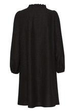 Load image into Gallery viewer, FRANSA&lt;BR&gt;
Heba Dress&lt;BR&gt;
Black&lt;BR&gt;
