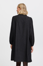 Load image into Gallery viewer, FRANSA&lt;BR&gt;
Heba Dress&lt;BR&gt;
Black&lt;BR&gt;
