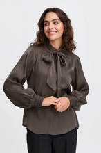 Load image into Gallery viewer, FRANSA &lt;BR&gt;
Monika Blouse&lt;BR&gt;
Black&lt;BR&gt;
