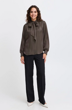 Load image into Gallery viewer, FRANSA &lt;BR&gt;
Monika Blouse&lt;BR&gt;
Black&lt;BR&gt;
