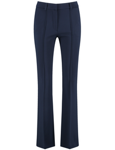 GERRY WEBER<BR>
Marlie Trousers<BR>
Navy<BR>