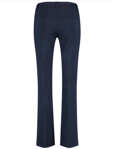 GERRY WEBER<BR>
Marlie Trousers<BR>
Navy<BR>