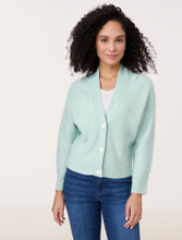 Load image into Gallery viewer, GERRY WEBER&lt;BR&gt;
Wool Blend Cardigan&lt;BR&gt;
Mint&lt;BR&gt;
