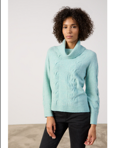 GERRY WEBER<BR>
Knit Jumper<BR>
Mint<BR>