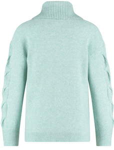 GERRY WEBER<BR>
Knit Jumper<BR>
Mint<BR>