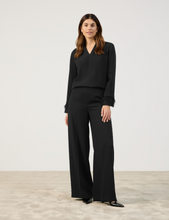 Load image into Gallery viewer, GERRY WEBER&lt;BR&gt;
Elegant Pull On Trousers&lt;BR&gt;
Black&lt;BR&gt;
