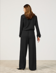 GERRY WEBER<BR>
Elegant Pull On Trousers<BR>
Black<BR>