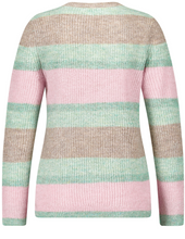 Load image into Gallery viewer, GERRY WEBER&lt;BR&gt;
Knit Jumper&lt;BR&gt;
Mint Stripes&lt;BR&gt;
