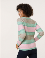 Load image into Gallery viewer, GERRY WEBER&lt;BR&gt;
Knit Jumper&lt;BR&gt;
Mint Stripes&lt;BR&gt;
