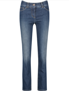 GERRY WEBER<BR>
Slimfit Jeans<BR>
Blue<BR>