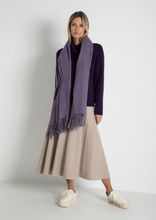 Load image into Gallery viewer, MORE AND MORE&lt;BR&gt;
Turtle Neck Knit Jumper&lt;BR&gt;
Purple&lt;BR&gt;
