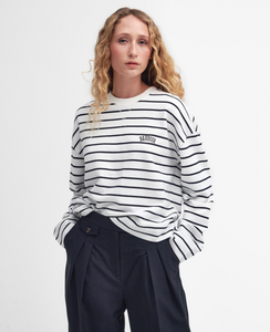 BARBOUR<BR>
Marnie SweatShirt<BR>
Cloud<BR>