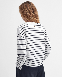 BARBOUR<BR>
Marnie SweatShirt<BR>
Cloud<BR>