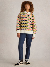 Load image into Gallery viewer, WHITE STUFF&lt;BR&gt;
Gina Geo Jumper&lt;BR&gt;
Multi&lt;BR&gt;
