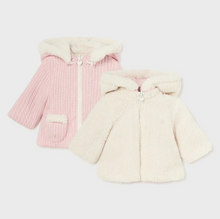 Load image into Gallery viewer, MAYORAL&lt;BR&gt;
Girl Reversible Jacket&lt;BR&gt;
Pink&lt;BR&gt;
