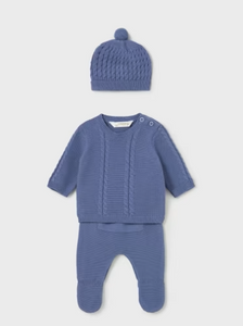 MAYORAL<BR>
3 Piece Pant Set<BR>
Blue<BR>