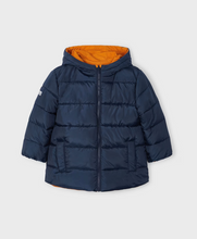 Load image into Gallery viewer, MAYORAL&lt;BR&gt;
Boy Reversible Coat&lt;BR&gt;
Carrot&lt;BR&gt;
