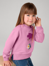 Load image into Gallery viewer, MAYORAL&lt;BR&gt;
Girl Applique Sweatshirt&lt;BR&gt;
Pink&lt;BR&gt;
